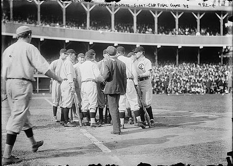 Giants-Cubs Confrontation 1908